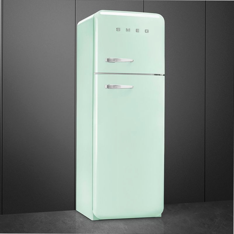 Frigorifero Verde pastello Smeg - Doppia porta Cromo C Libera