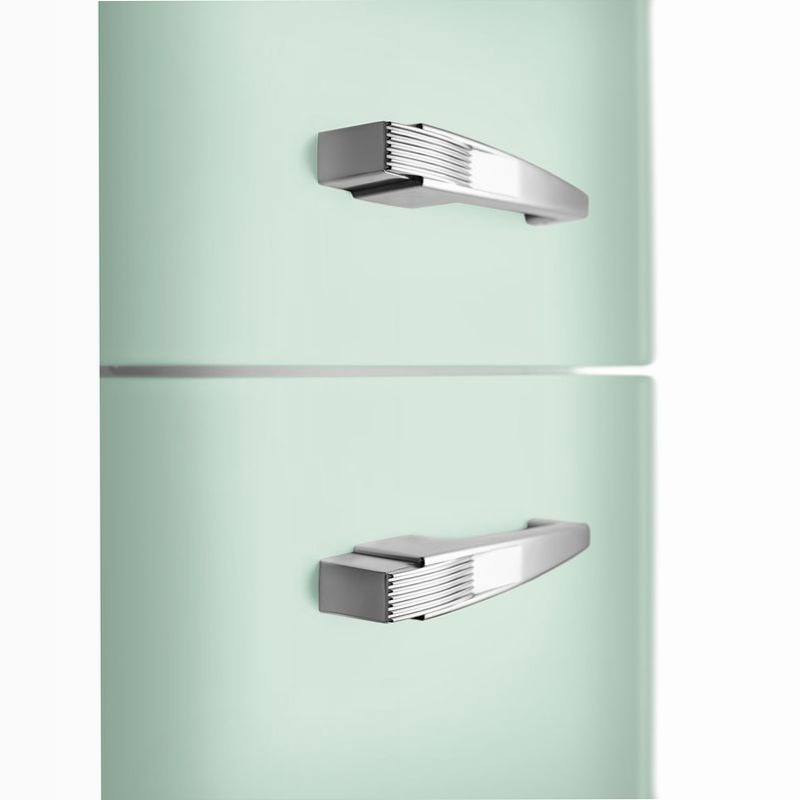 Frigorifero Verde pastello Smeg - Doppia porta Cromo C Libera
