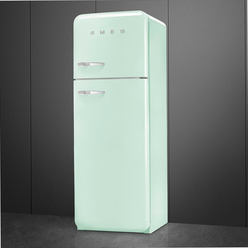 Frigorifero Verde pastello Smeg - Doppia porta Cromo C Libera