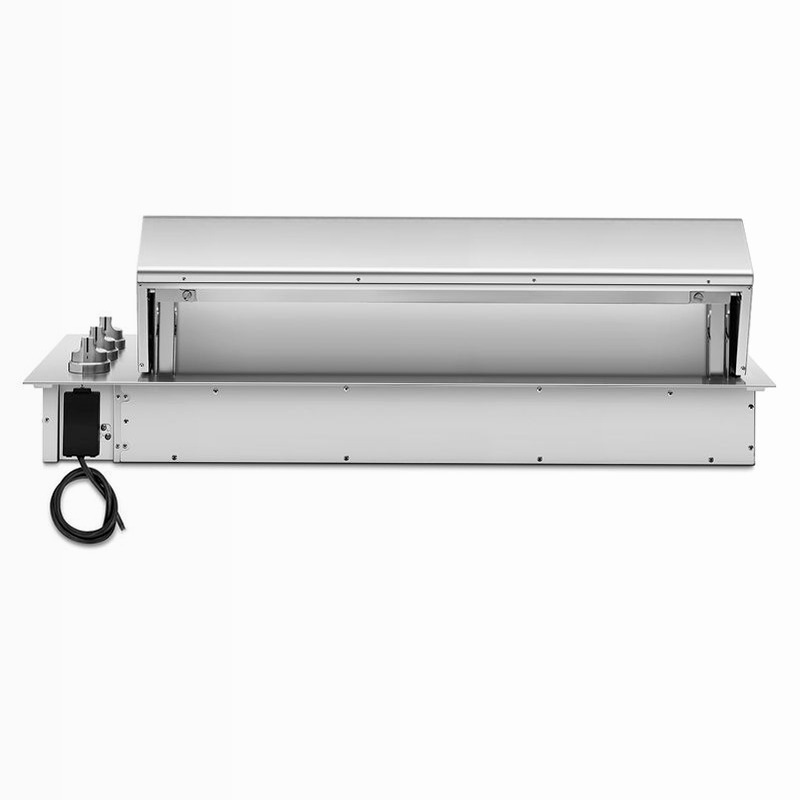 Barbecue elettrico Smeg 120 cm 3 zone Acciaio
