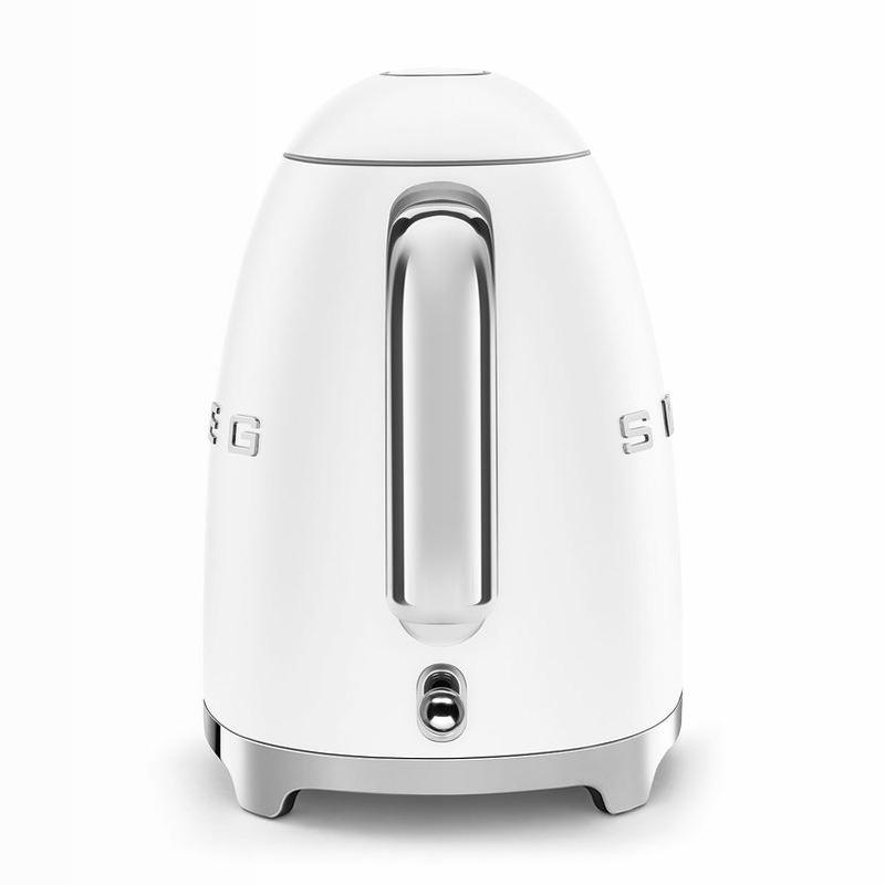 Bollitore elettrico Bianco Estetica 50's Style Grigio
