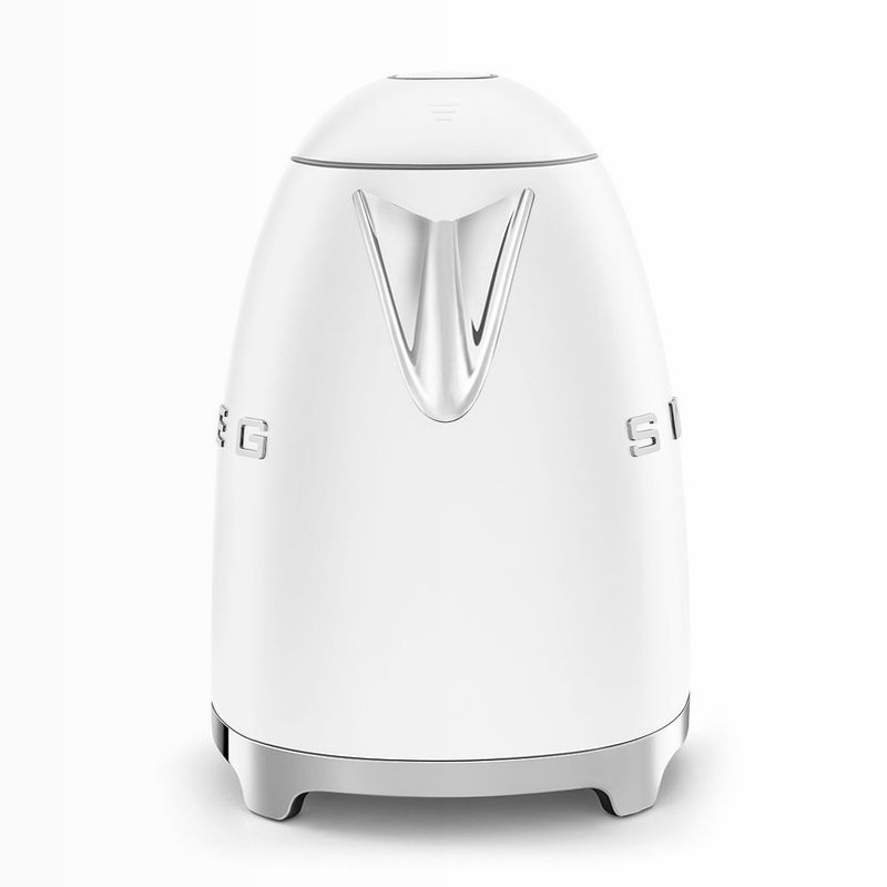 Bollitore elettrico Bianco Estetica 50's Style Grigio