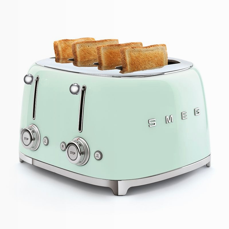 Tostapane Verde Pastello Smeg - Estetica 50's Style 4