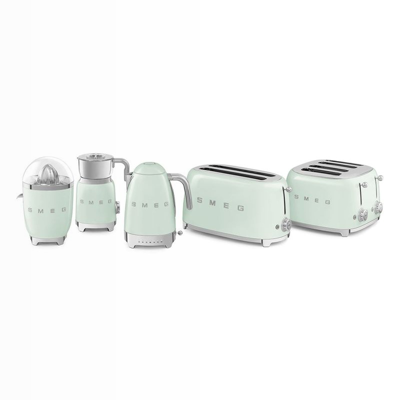 Tostapane Verde Pastello Smeg - Estetica 50's Style 4