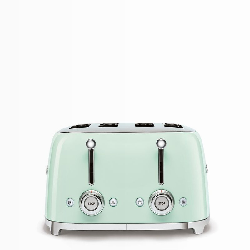 Tostapane Verde Pastello Smeg - Estetica 50's Style 4