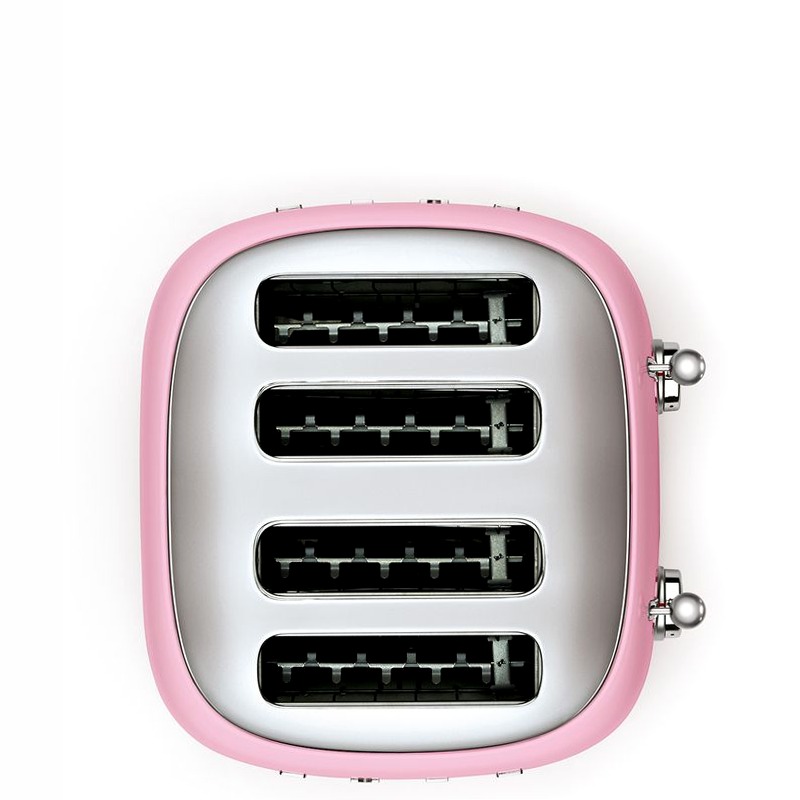 Tostapane Rosa Smeg 50's Style 2 Oro