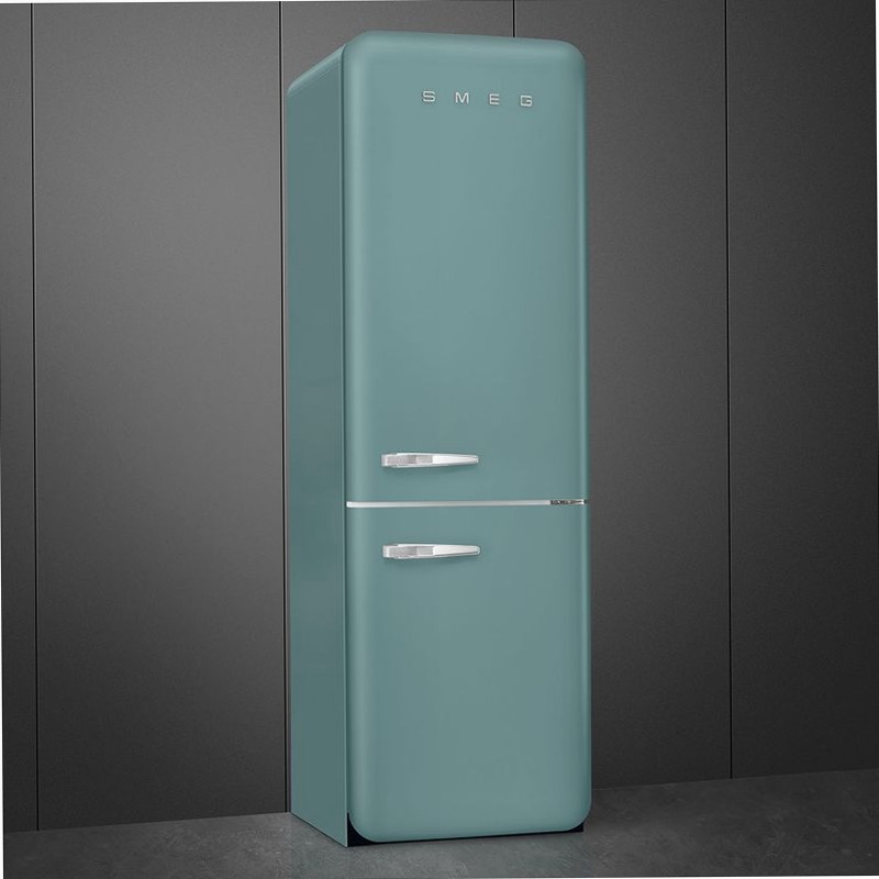 Frigorifero Emerald Green Combinato Verde C Libera