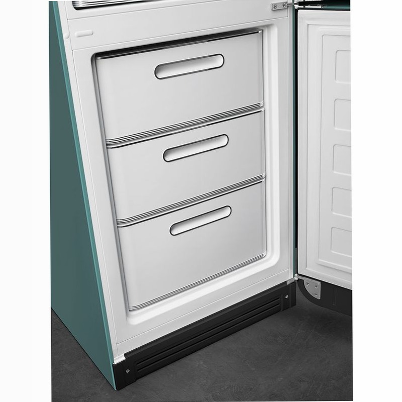 Frigorifero Emerald Green Combinato Verde C Libera