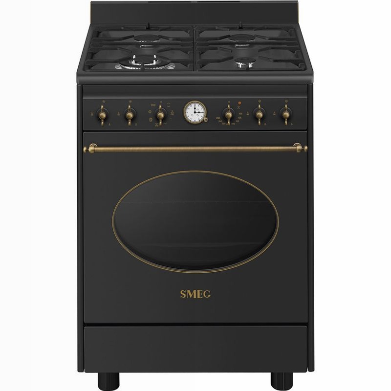 Cucina con piano cottura gas 60x60 cm Estetica Coloniale