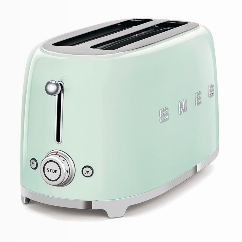 Tostapane Verde Pastello Smeg - Tosta 4 Fette