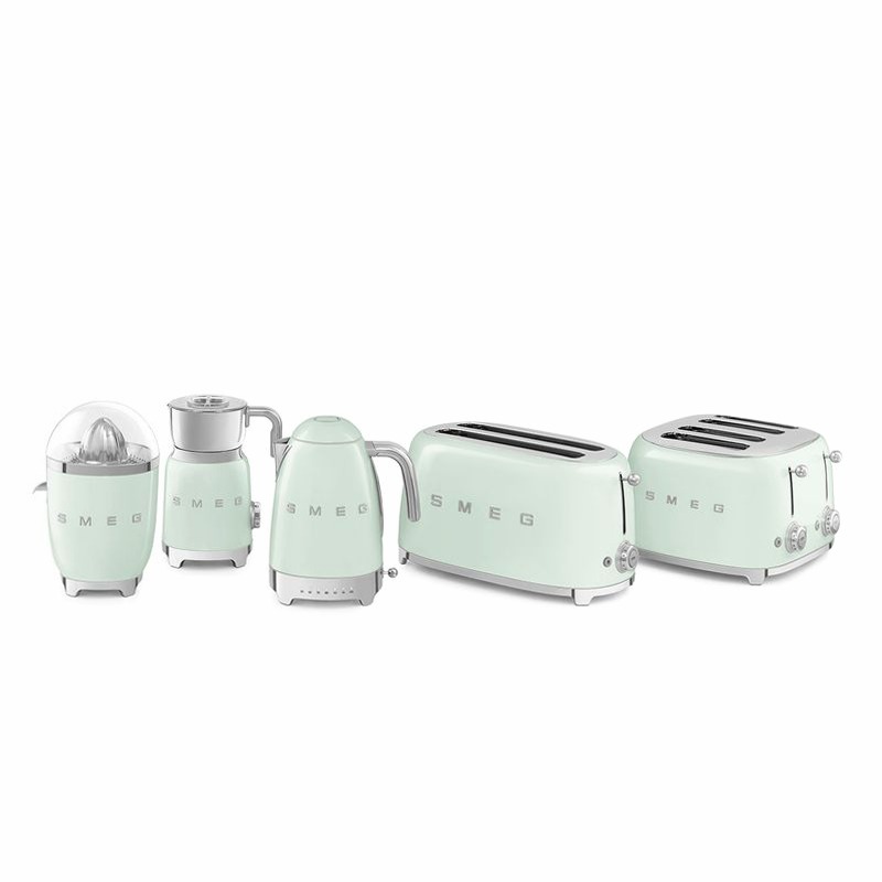Tostapane Verde Pastello Smeg - Tosta 4 Fette