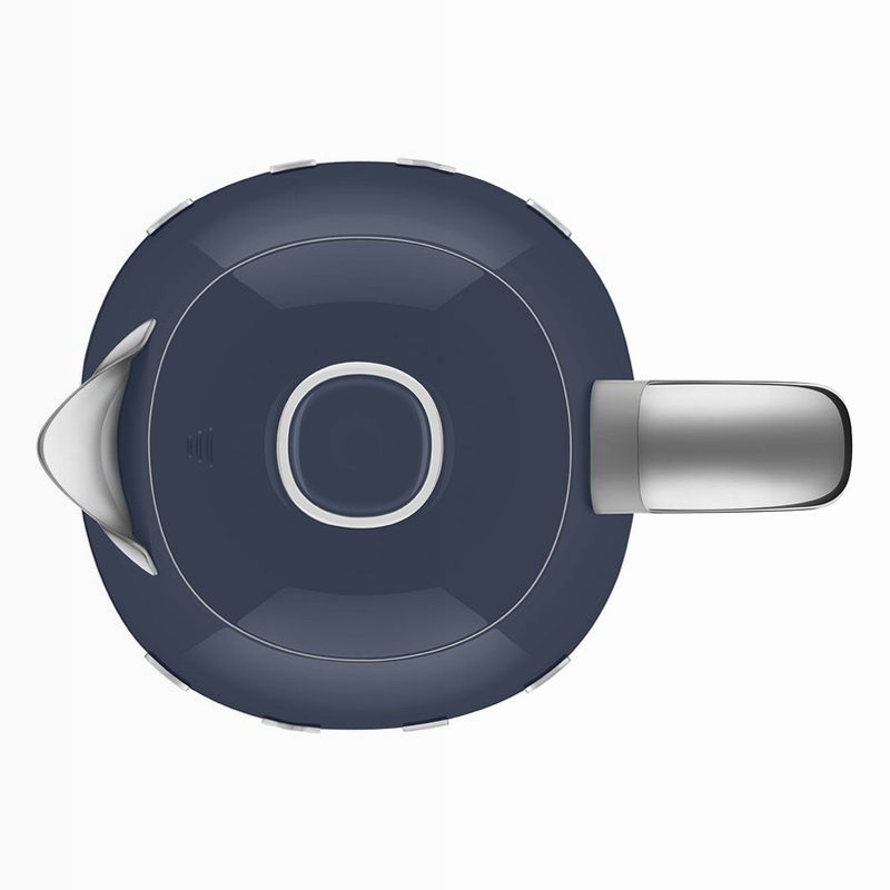 Bollitore elettrico Navy Blue Estetica 50's Style Grigio