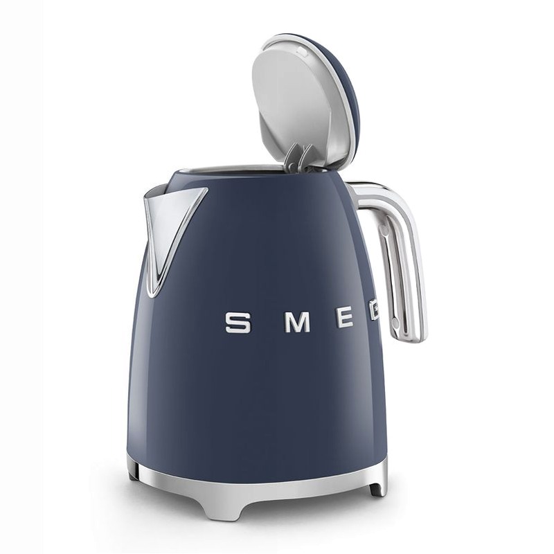 Bollitore elettrico Navy Blue Estetica 50's Style Grigio