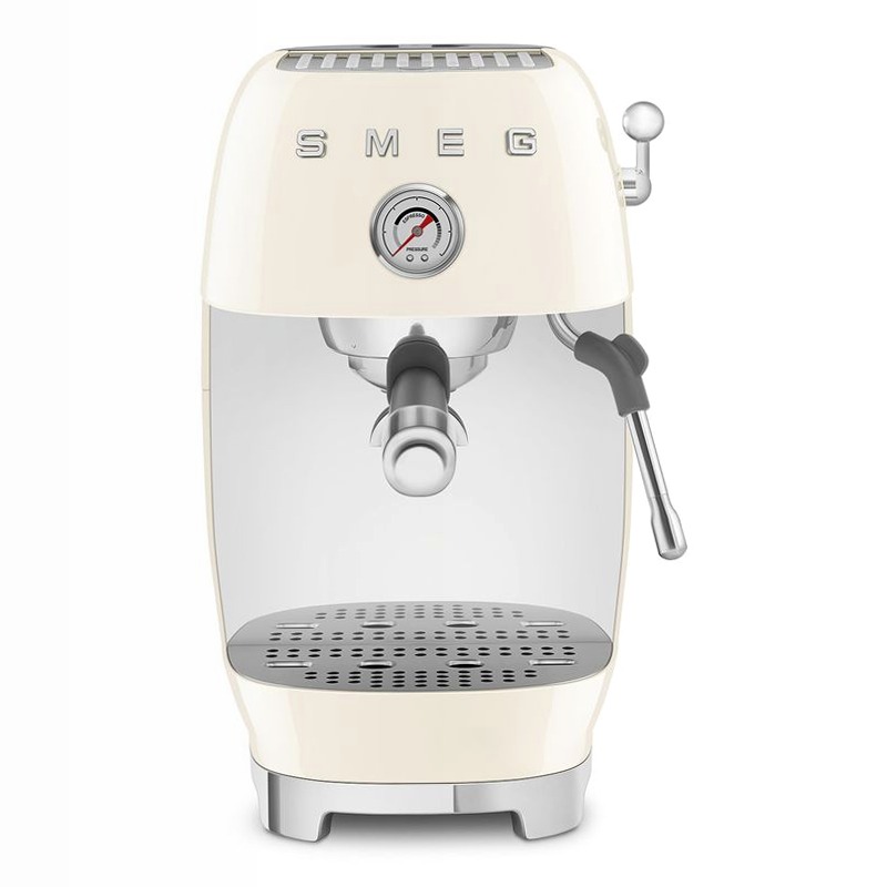 Macchina da caffè espresso manuale Smeg Avorio 1.4lt