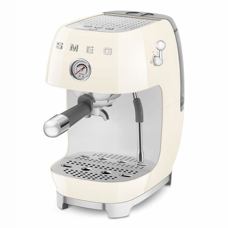 Macchina da caffè espresso manuale Smeg Avorio 1.4lt