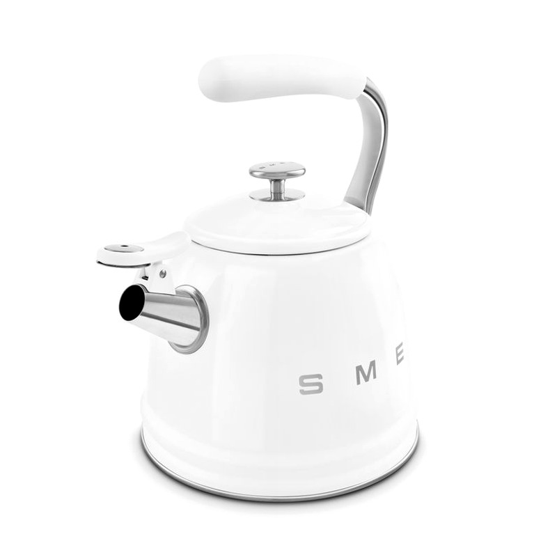 Bollitore a fischio Smeg WKF01BL Bianco
