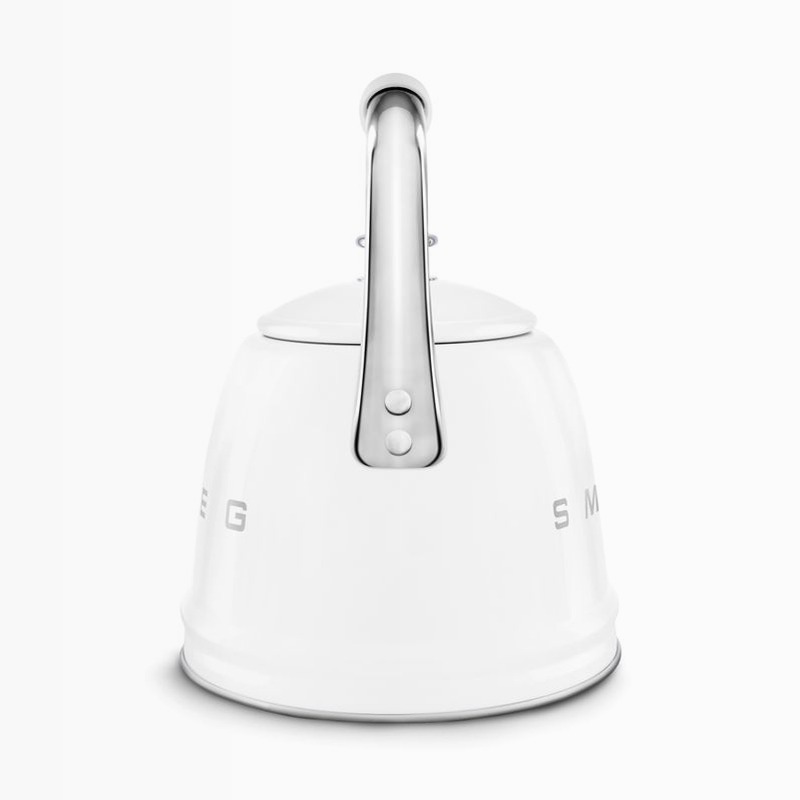 Bollitore a fischio Smeg WKF01BL Bianco
