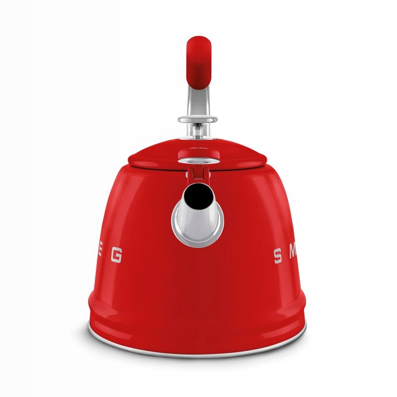 Bollitore a fischio Rosso Smeg