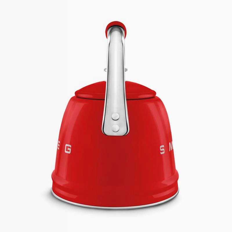 Bollitore a fischio Rosso Smeg
