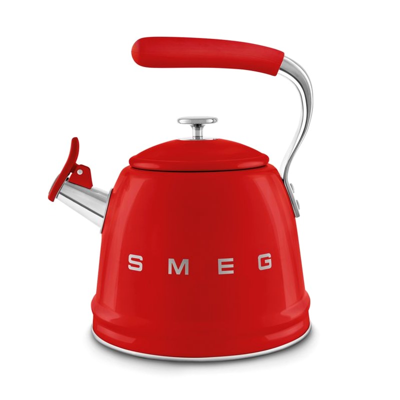 Bollitore a fischio Rosso Smeg