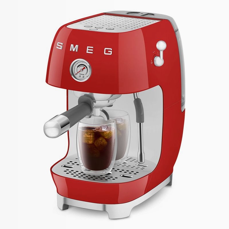 Macchina da caffè espresso manuale Smeg - Cold Brew Rosso 1.4lt