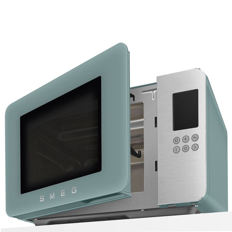 Forno a microonde con grill | Verde smeraldo Libera installazione, finitura opaca Estetica Collezione Grigio 29