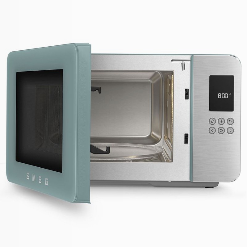 Forno a microonde con grill | Verde smeraldo Libera installazione, finitura opaca Estetica Collezione Grigio 29