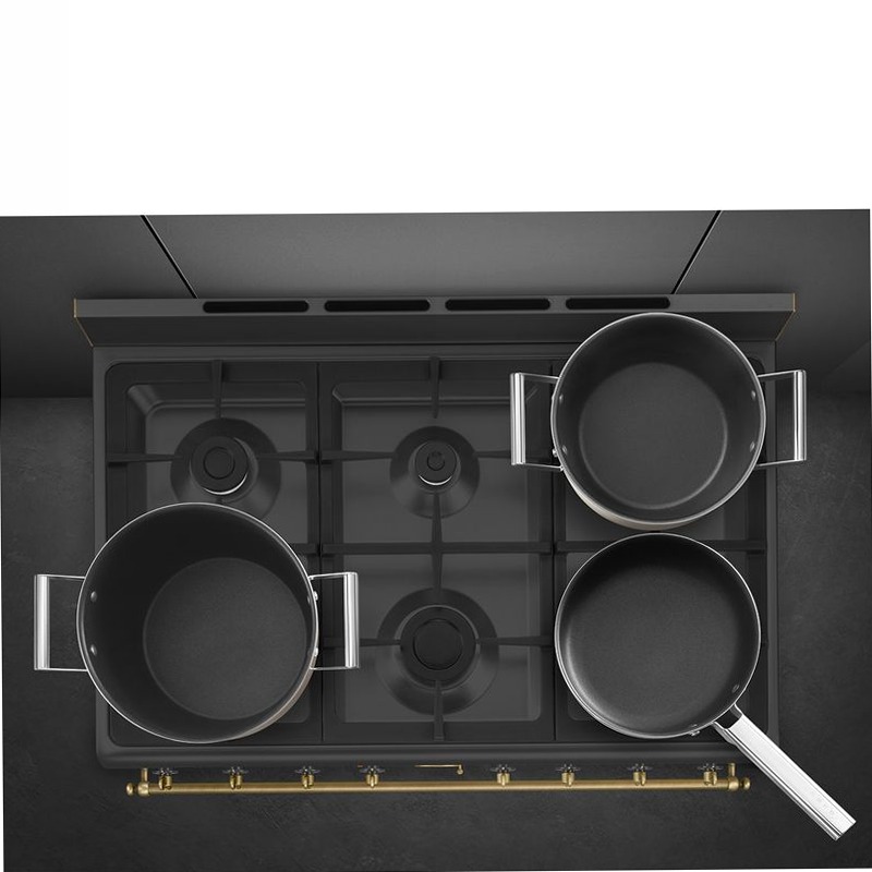 Cucina Estetica Coloniale con Piano Cottura Gas
