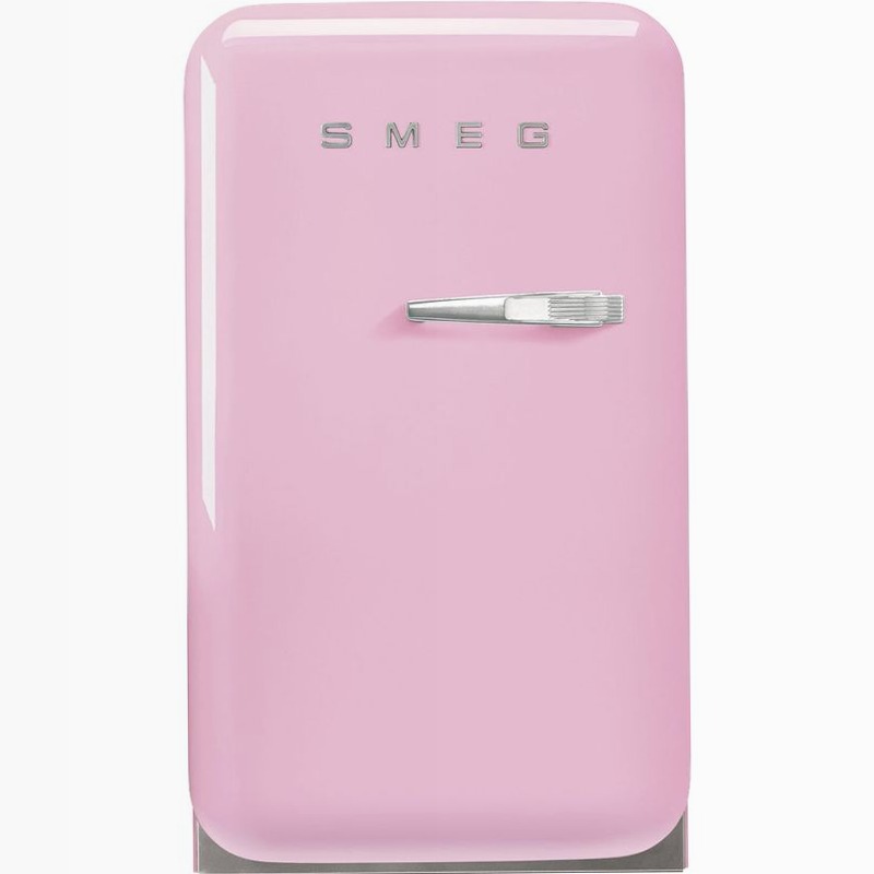 Frigorifero Minibar Rosa 50's Style Cromo C Libera