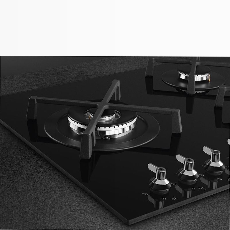Piano di cottura a gas 90 cm Estetica Classica C