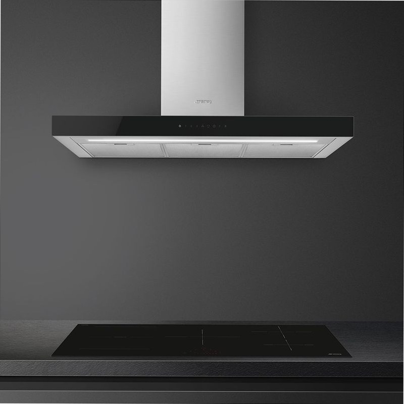 Cappa aspirante decorativa a muro 90 cm Estetica Universale
