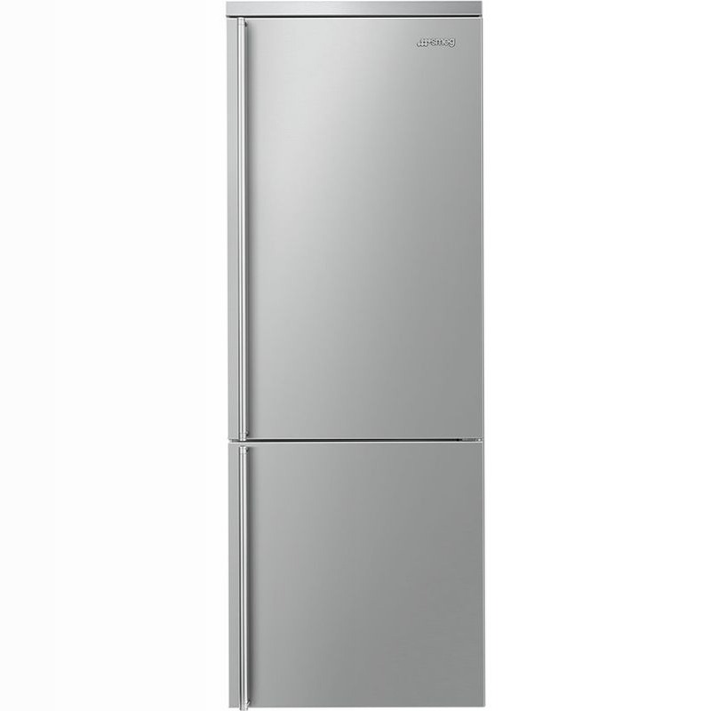 Frigorifero Libera Installazione Combinato - Estetica Classica Acciaio D