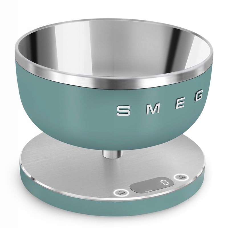 Bilancia da cucina Digitale Verde smeraldo, Opaco Estetica Collezione
