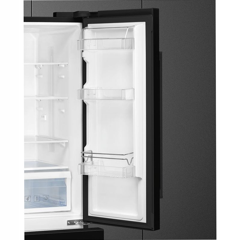 Frigorifero Libera Installazione 2 Porte e Cassetti Nero