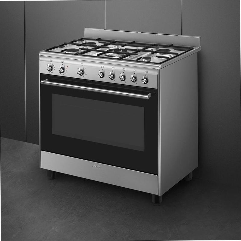 Cucina Smeg Acciaio Inox 90x60 cm