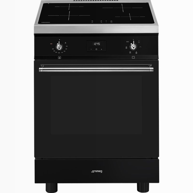 Cucina con piano cottura Induzione Smeg - Design Classico