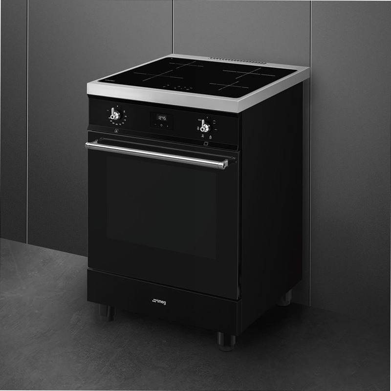 Cucina con piano cottura Induzione Smeg - Design Classico
