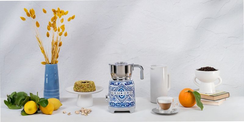 Montalatte Blu Mediterraneo Smeg & Dolce&Gabbana