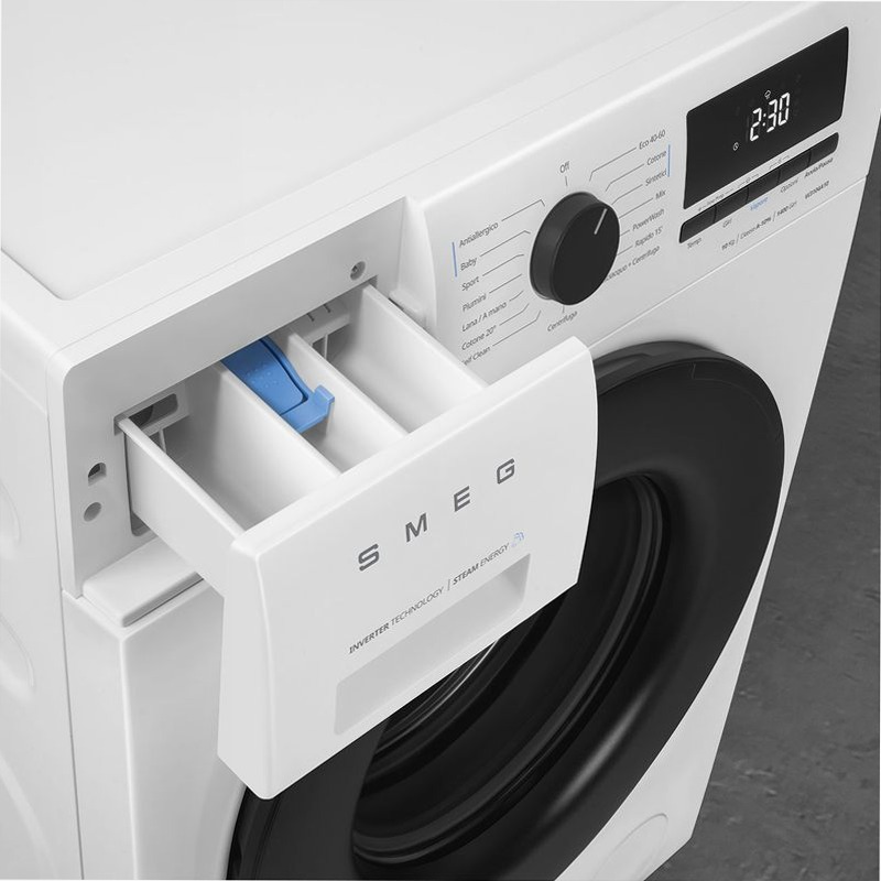 Lavatrice Libera Installazione 10 kg Smeg W3104A 400rpm 10kg Bianco