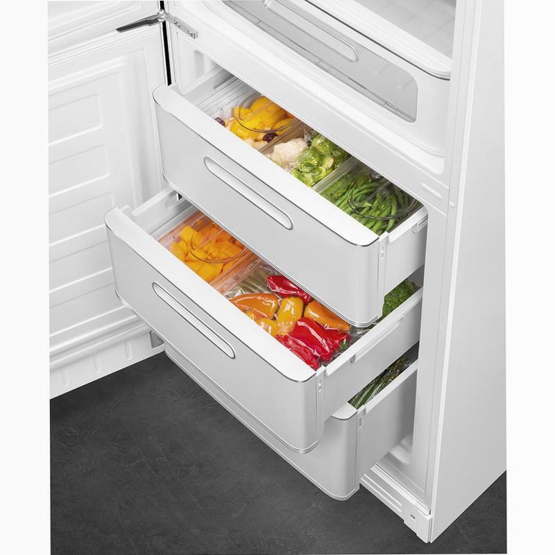 Frigorifero Bianco Combinato 50's Style C Libera