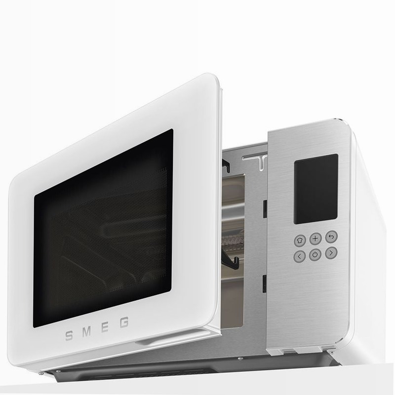 Forno a microonde con grill | Bianco Libera installazione, finitura opaca Estetica Collezione Grigio 29