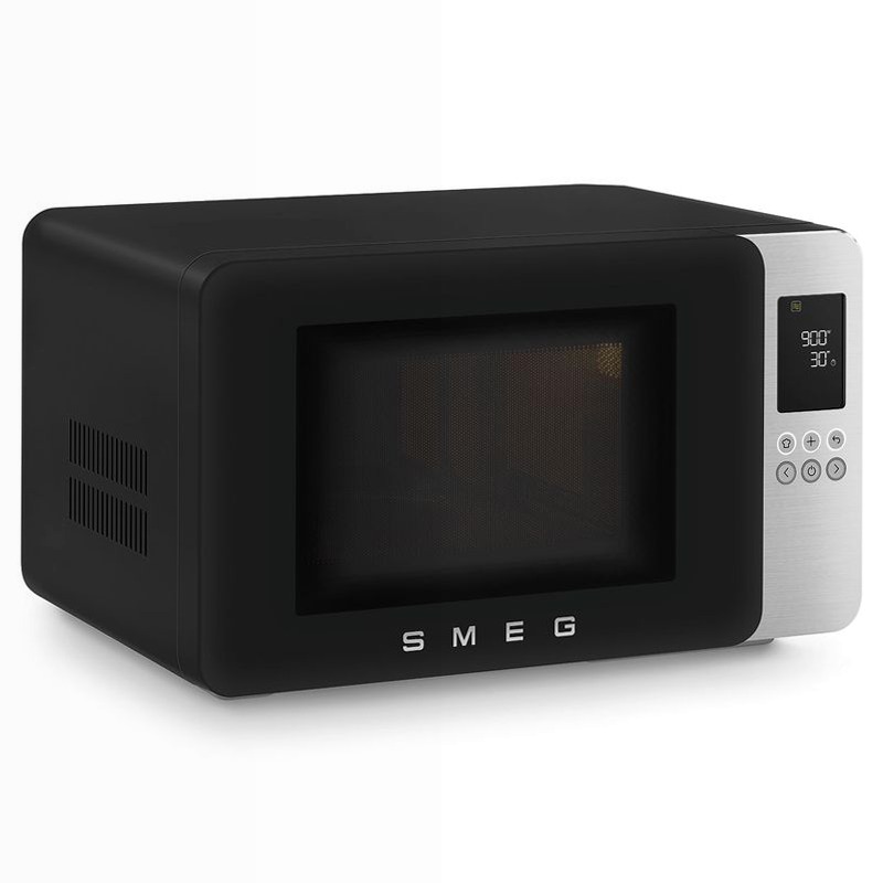 Forno a microonde con grill | Nero Libera installazione, finitura opaca Estetica Collezione Grigio 29