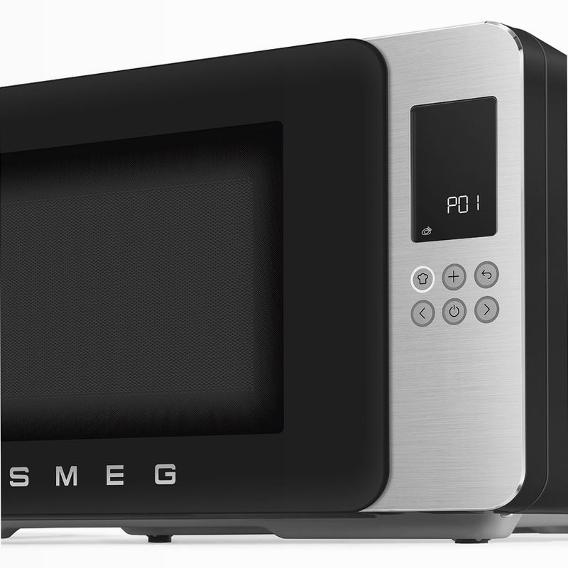 Forno a microonde con grill | Nero Libera installazione, finitura opaca Estetica Collezione Grigio 29