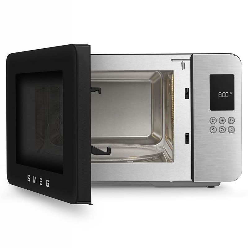 Forno a microonde con grill | Nero Libera installazione, finitura opaca Estetica Collezione Grigio 29