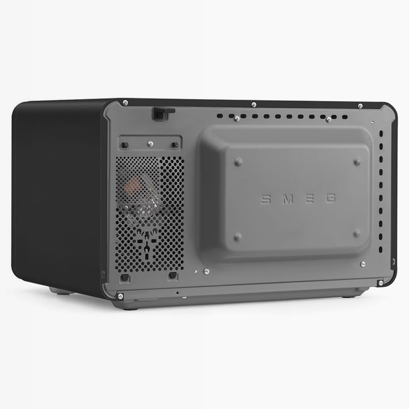 Forno a microonde con grill | Nero Libera installazione, finitura opaca Estetica Collezione Grigio 29