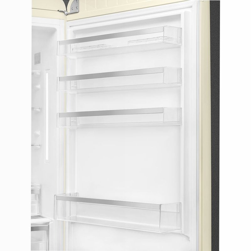 Frigorifero Panna Combinato 50's Style Avorio D Libera