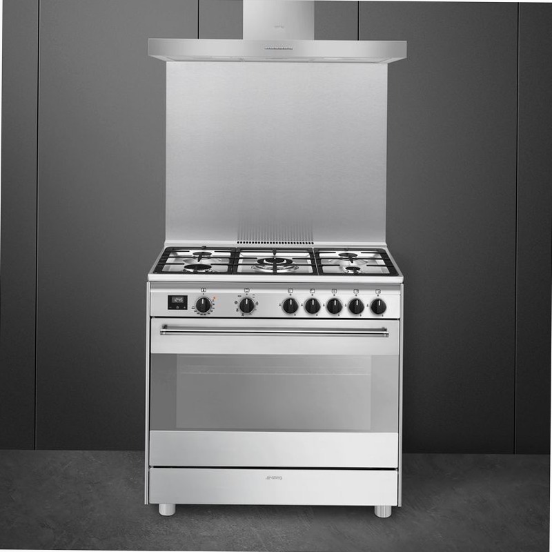 Cucina Smeg Acciaio Inox 90x60 cm