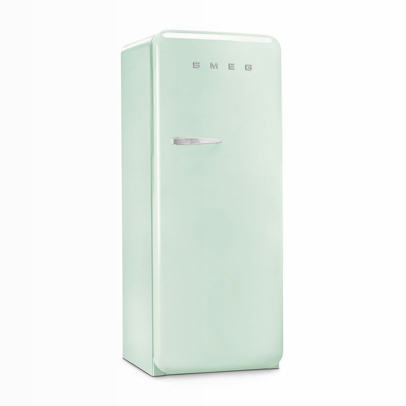 Frigorifero Verde pastello Smeg - Stile 50's Cromo C Libera