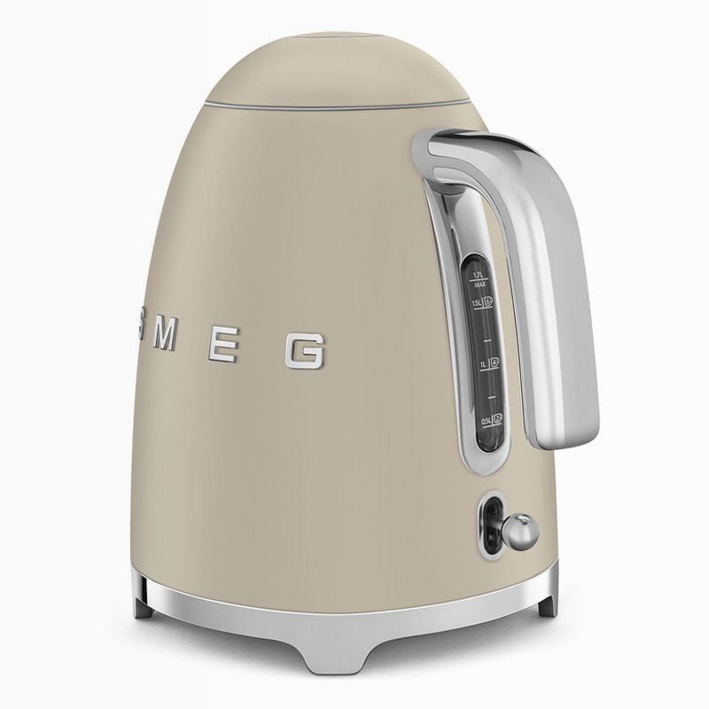 Bollitore elettrico Moonlight Estetica 50's Style Grigio