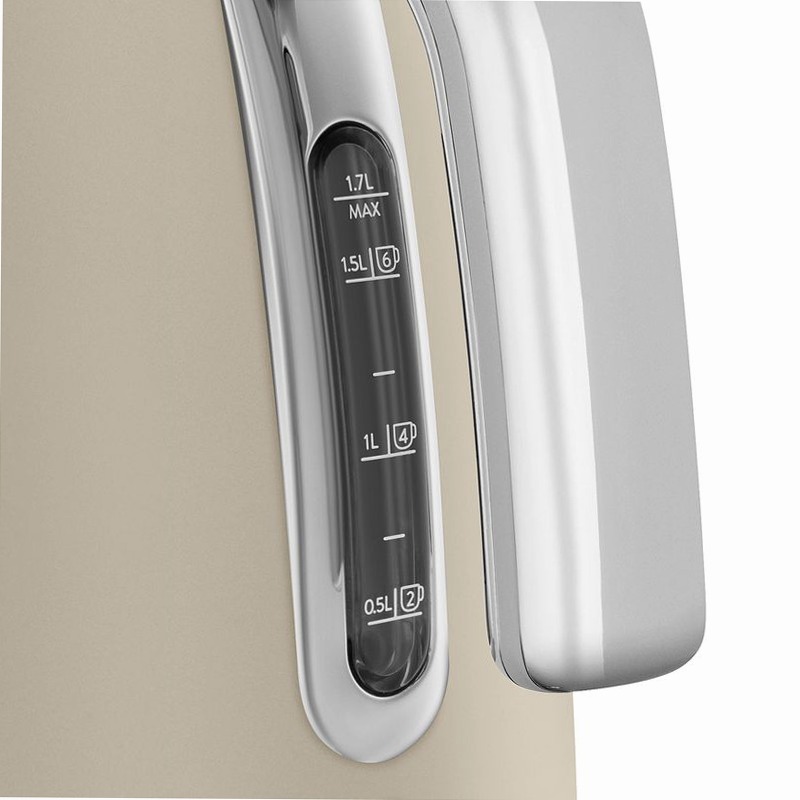 Bollitore elettrico Moonlight Estetica 50's Style Grigio